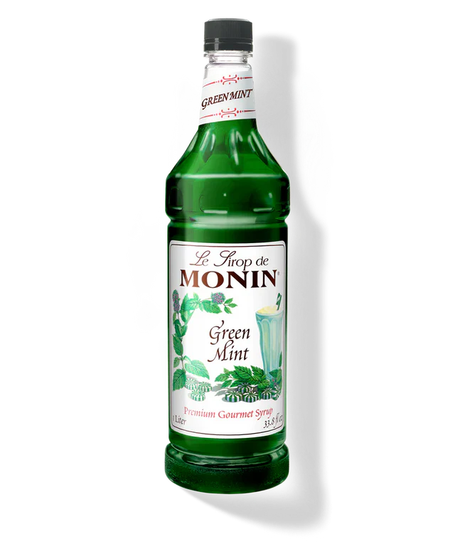 Monin Green Mint Syrup 1L