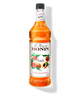 Monin Peach Syrup 1L