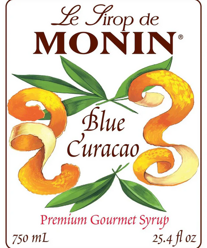 Monin Blue Curacao Syrup 750ml