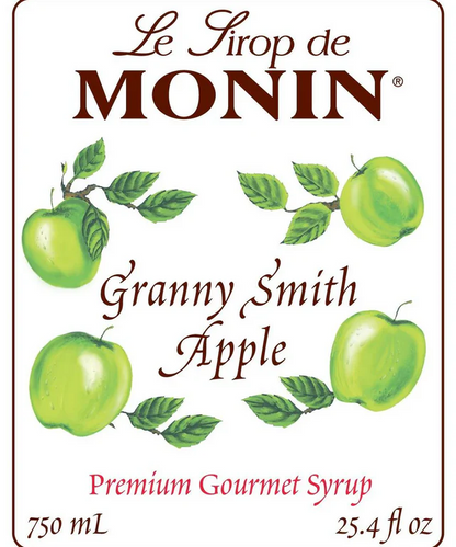 Monin Granny Smith Apple Syrup 750ml