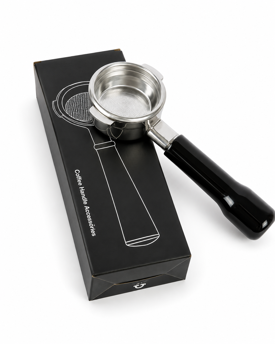 Premium 58mm Bottomless Portafilter – Stainless Steel