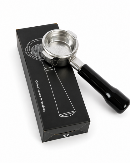 Premium 58mm Bottomless Portafilter – Stainless Steel