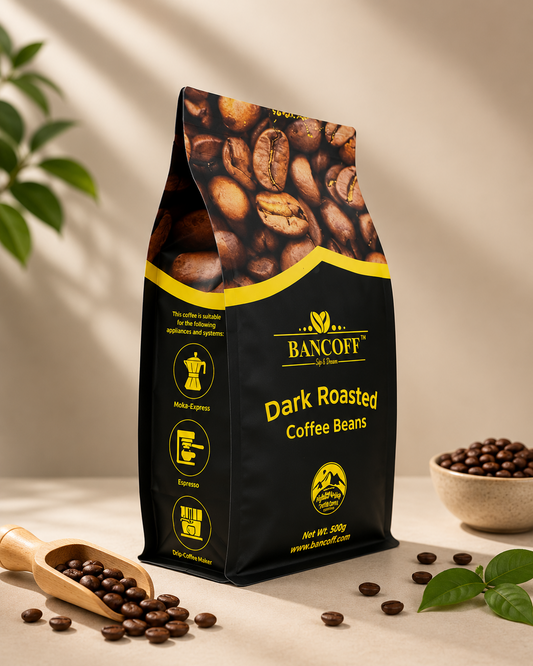 Dark Roasted Coffee Beans 500g