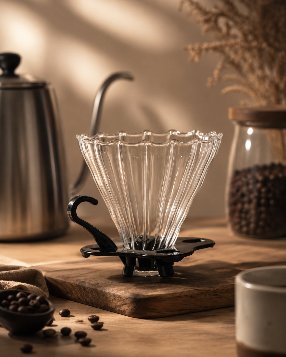 Glass Dripper with Pc Holder